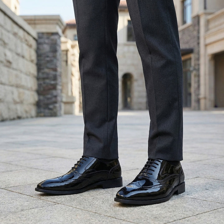 James - Elegant Wingtip Oxfords