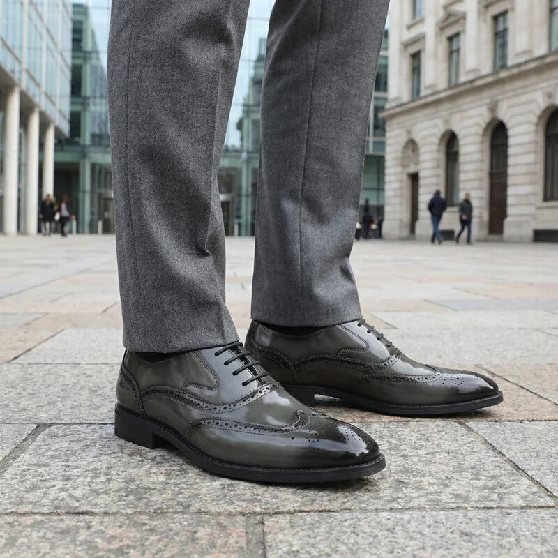 James - Elegant Wingtip Oxfords