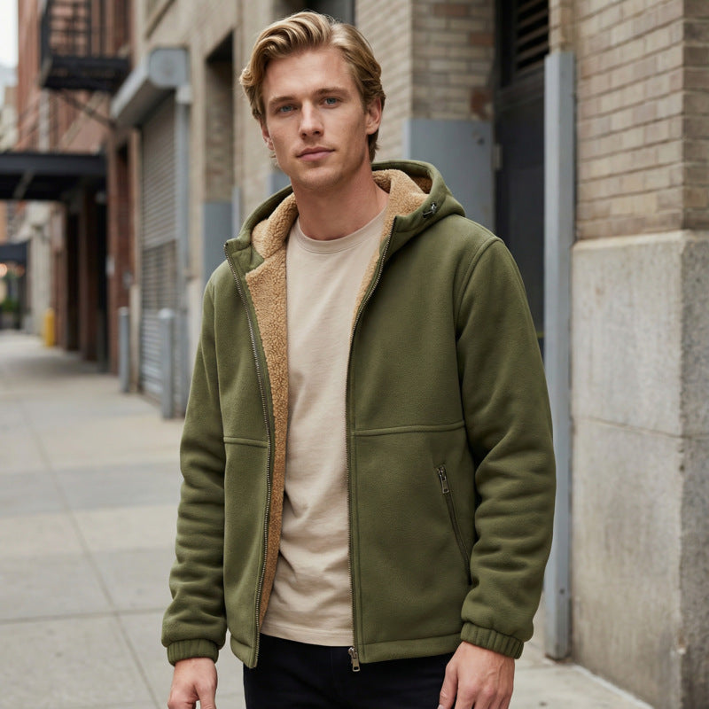 Blake - Sherpa Lined Hoodie