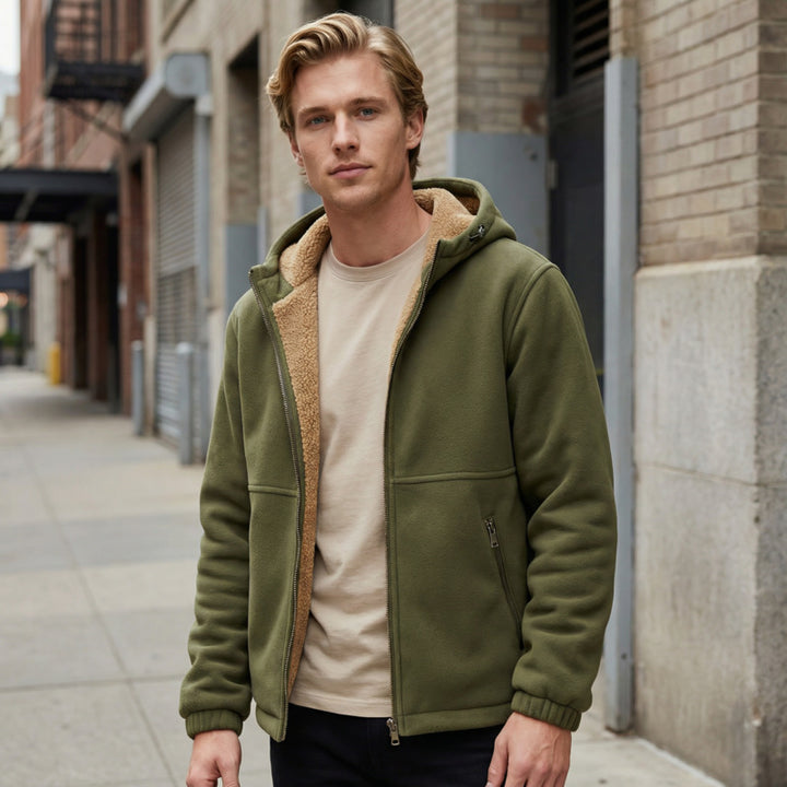 Blake - Sherpa Lined Hoodie