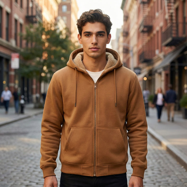 Blake - Sherpa Lined Hoodie