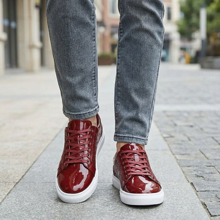 Austin - Glossy Sneakers