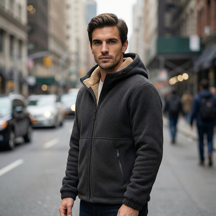 Blake - Sherpa Lined Hoodie