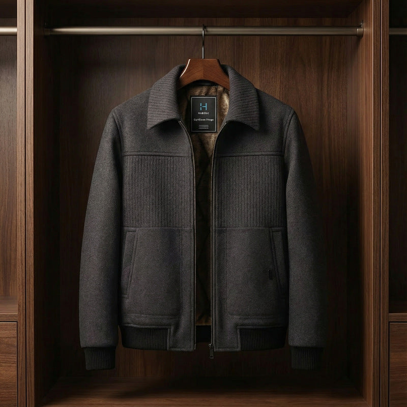 Fabio - Elegant Fleece Jacket